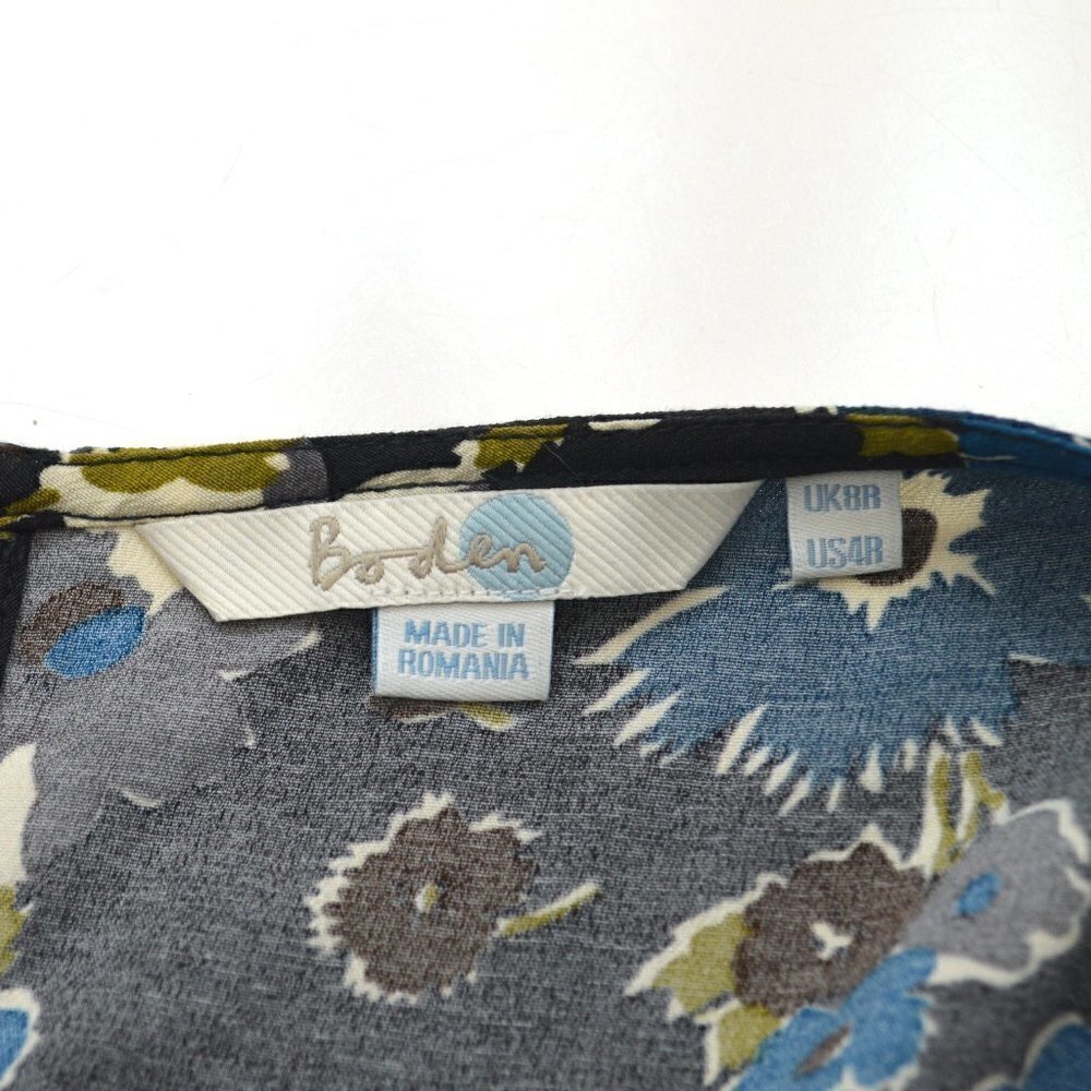 Boden Floaty Printed Floral Dress 4 - Picture 2 of 7